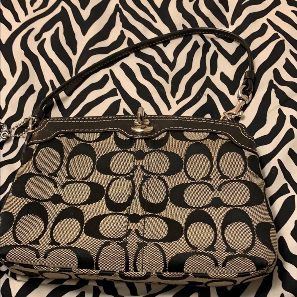 A mini coach bag